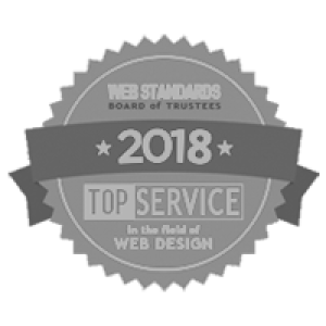 Web Standards Award. Top Service in the field of Web Design